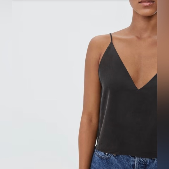 Everlane The Washable Silk Cropped Cami SZ 6 NWT SOLD Out Online - Picture 8 of 10